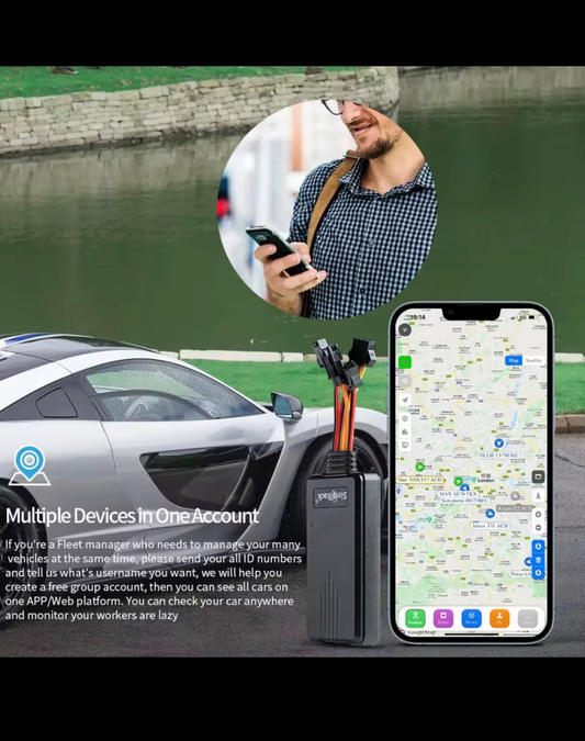 Tracker Gps Gsm Auto Moto Quad coupure circuit a distance