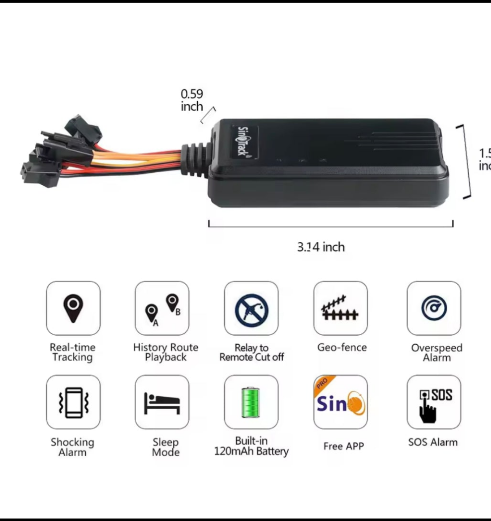 Tracker Gps Gsm Auto Moto Quad coupure circuit a distance